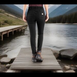 Women's Black Jeans Carhartt brand size 6